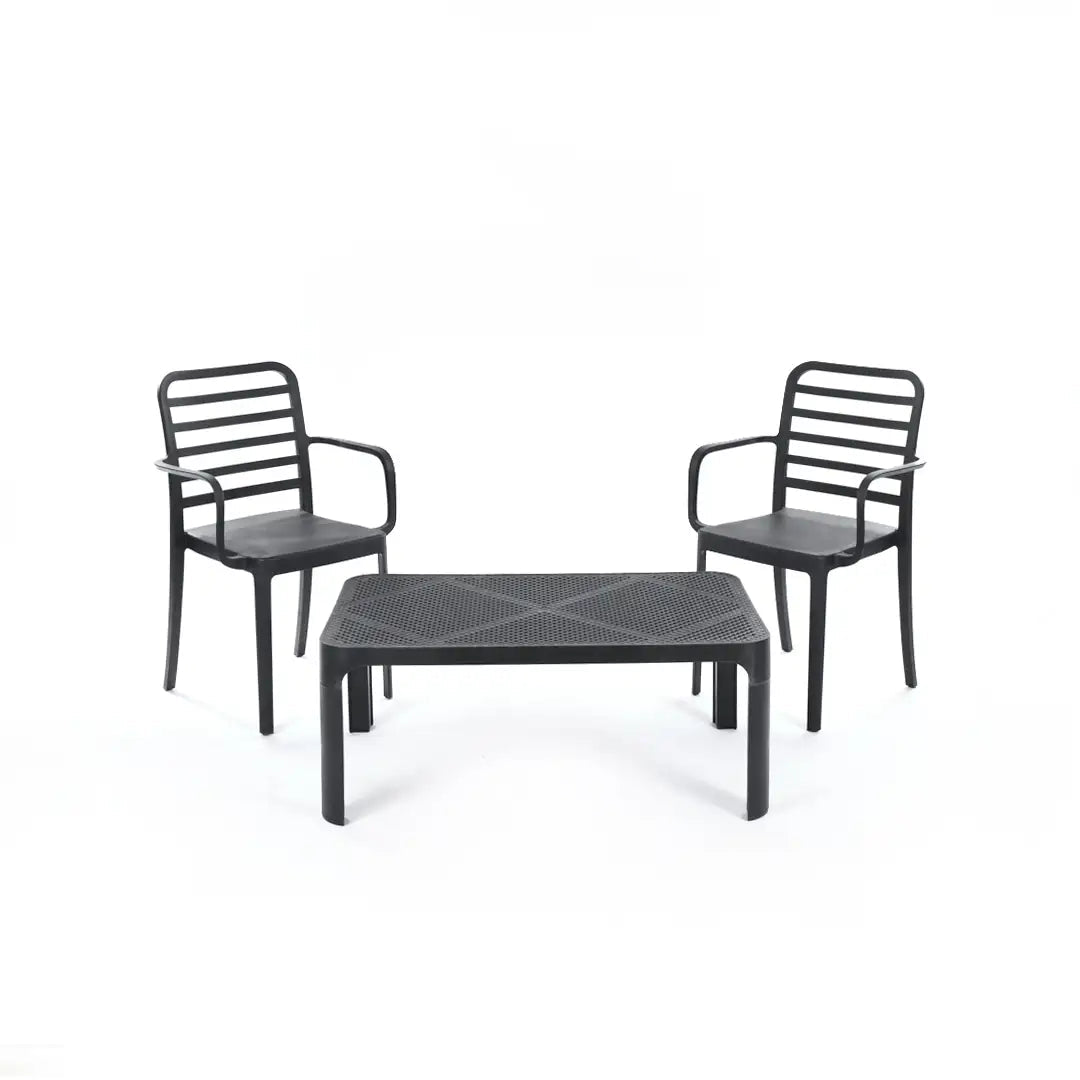 2 Flexi Armchair + Dot Coffee Table