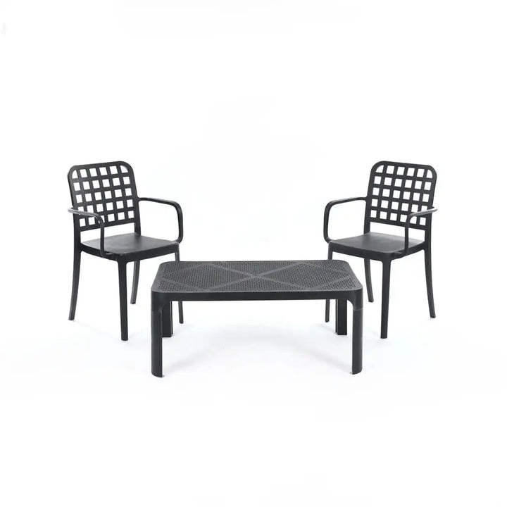 2 Flexi Armchair + Dot Coffee Table
