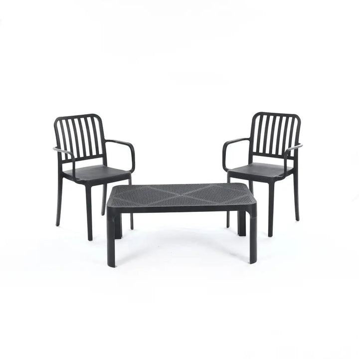 2 Flexi Armchair + Dot Coffee Table