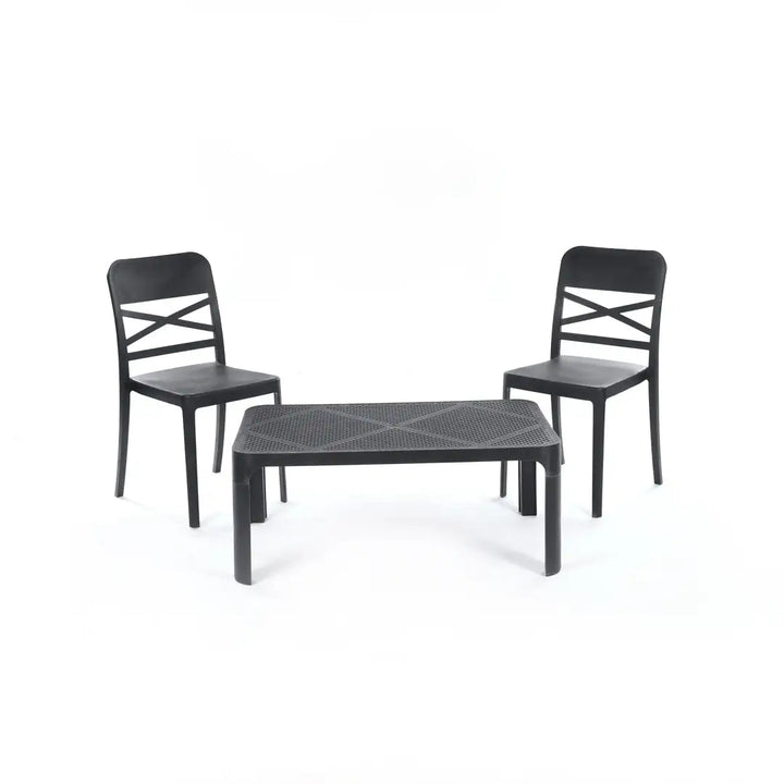2 Flexi Chairs + Dot Coffee Table