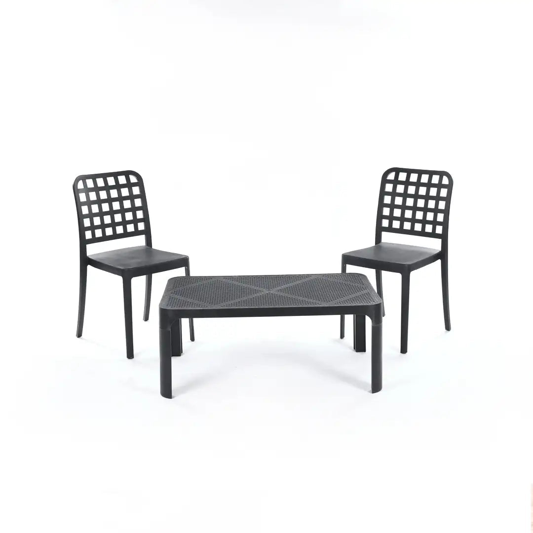 2 Flexi Chairs + Dot Coffee Table