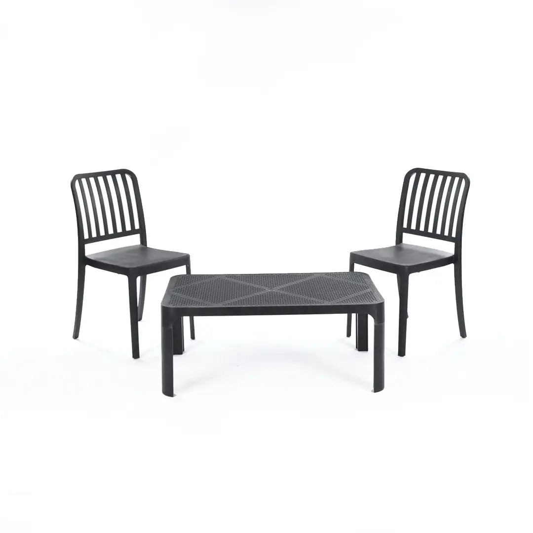 2 Flexi Chairs + Dot Coffee Table