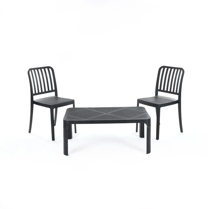 2 Flexi Chairs + Dot Coffee Table