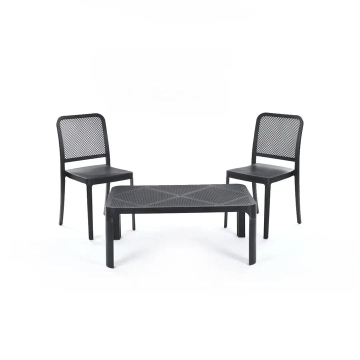 2 Flexi Chairs + Dot Coffee Table