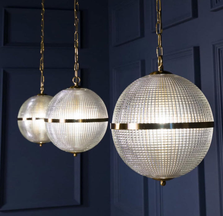 Crystal Globe Pendant Light
