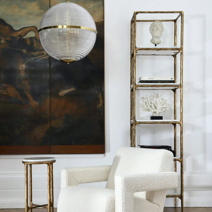 Crystal Globe Pendant Light