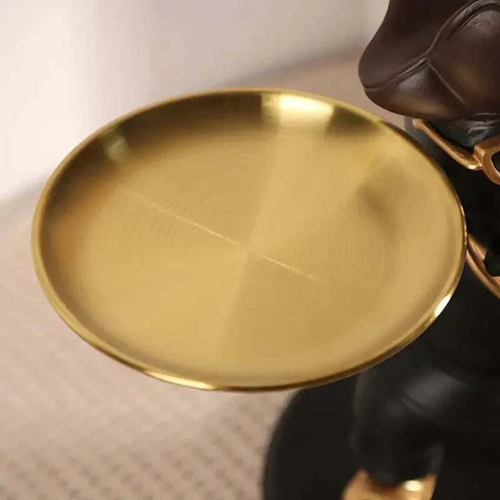 Bulldog Tray Figurine