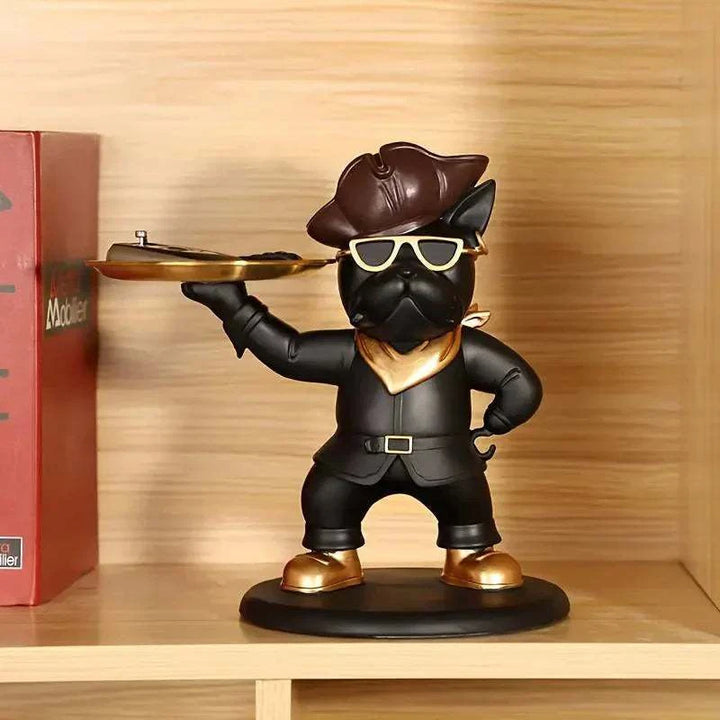 Bulldog Tray Figurine