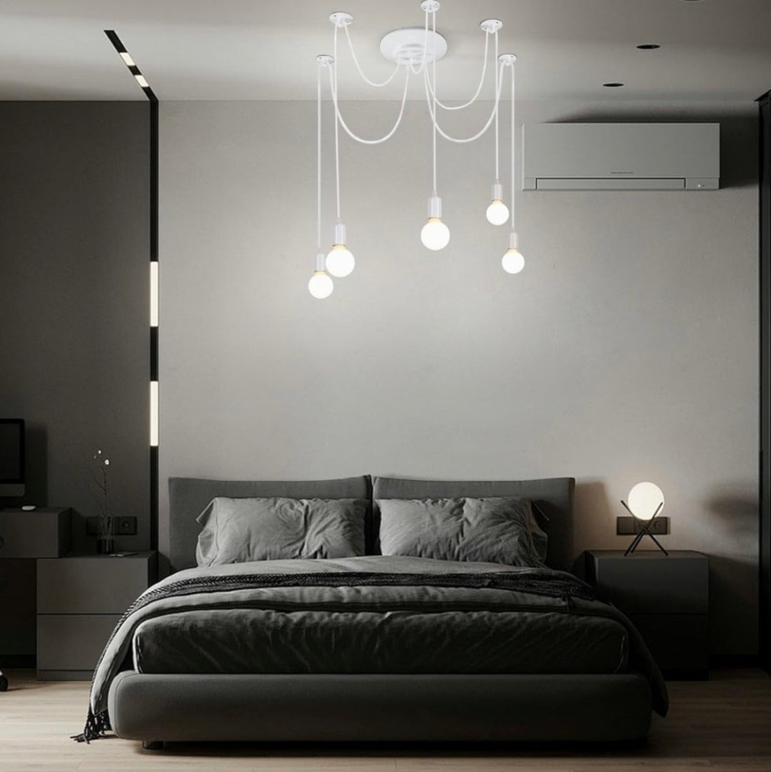 Minimalist White Pendant Light