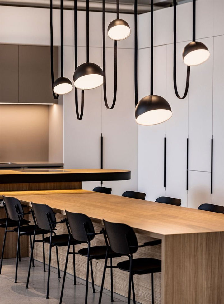 Modern Black Multi Pendant Hanging Light