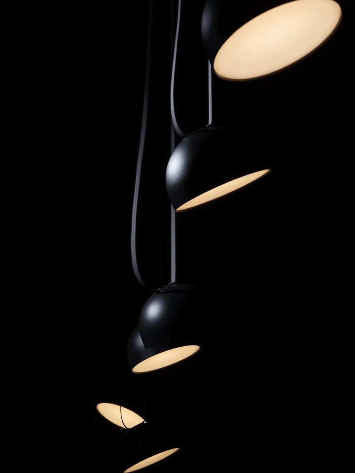 Modern Black Multi Pendant Hanging Light