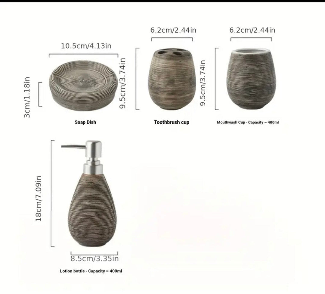 Premium Bathroom Decor Accessory Collection