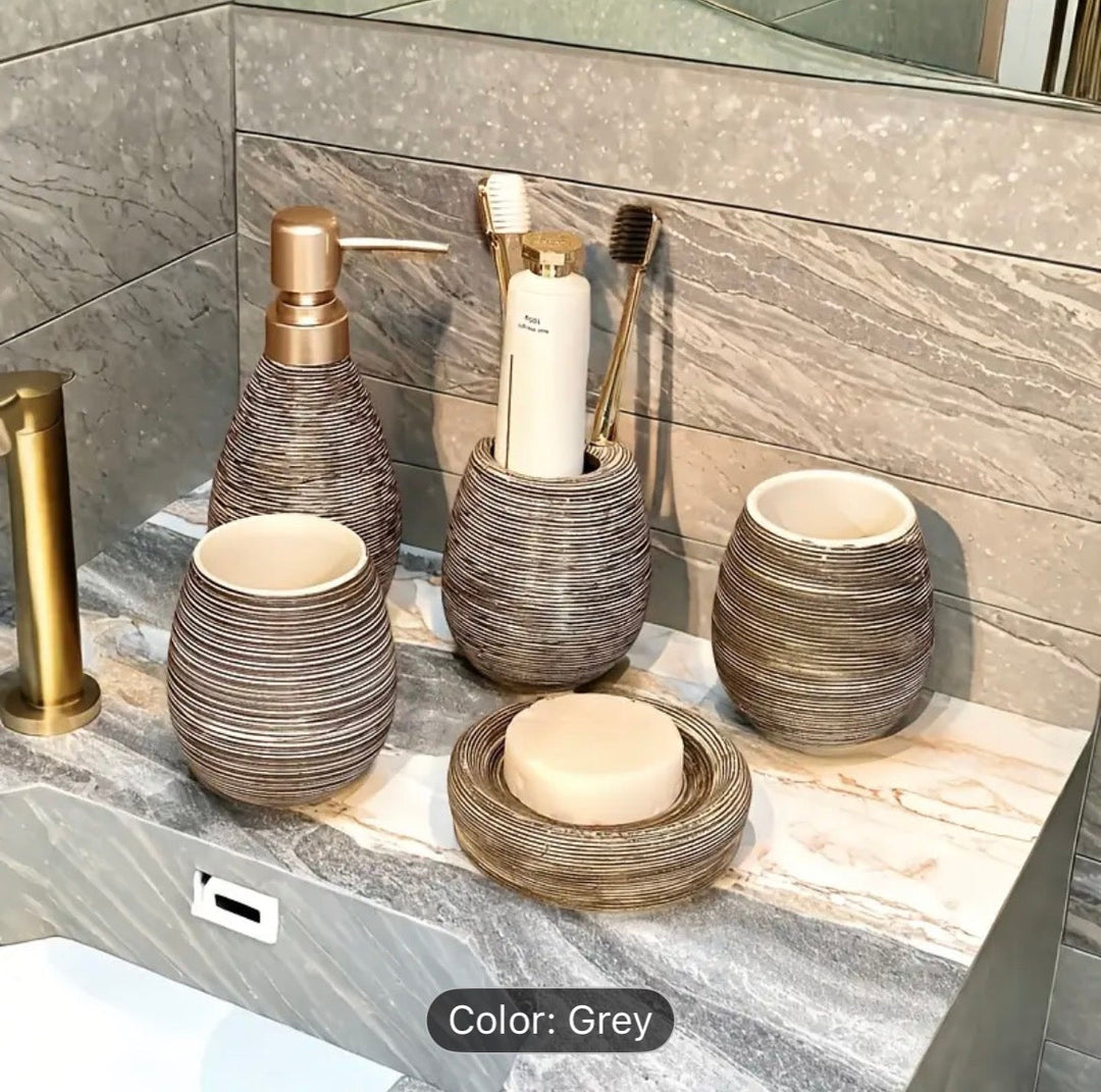 Premium Bathroom Decor Accessory Collection