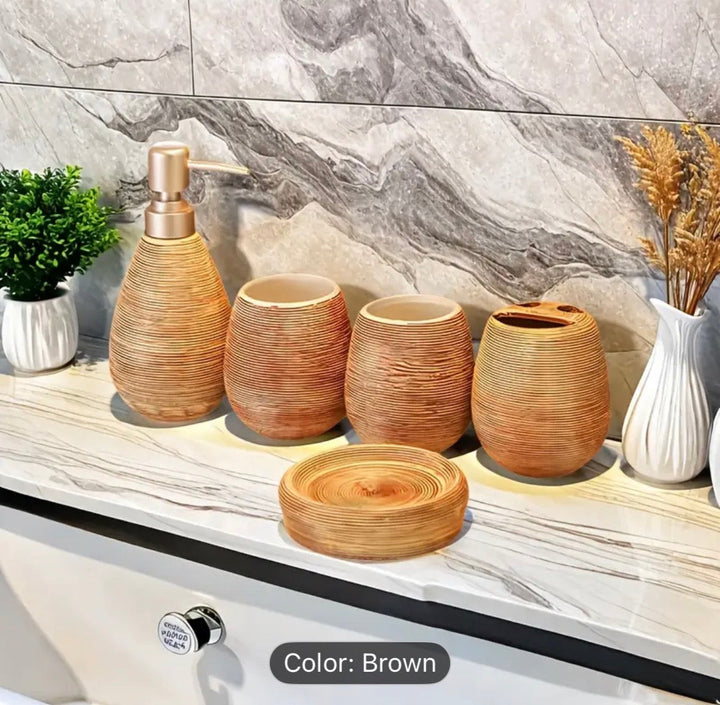 Premium Bathroom Decor Accessory Collection