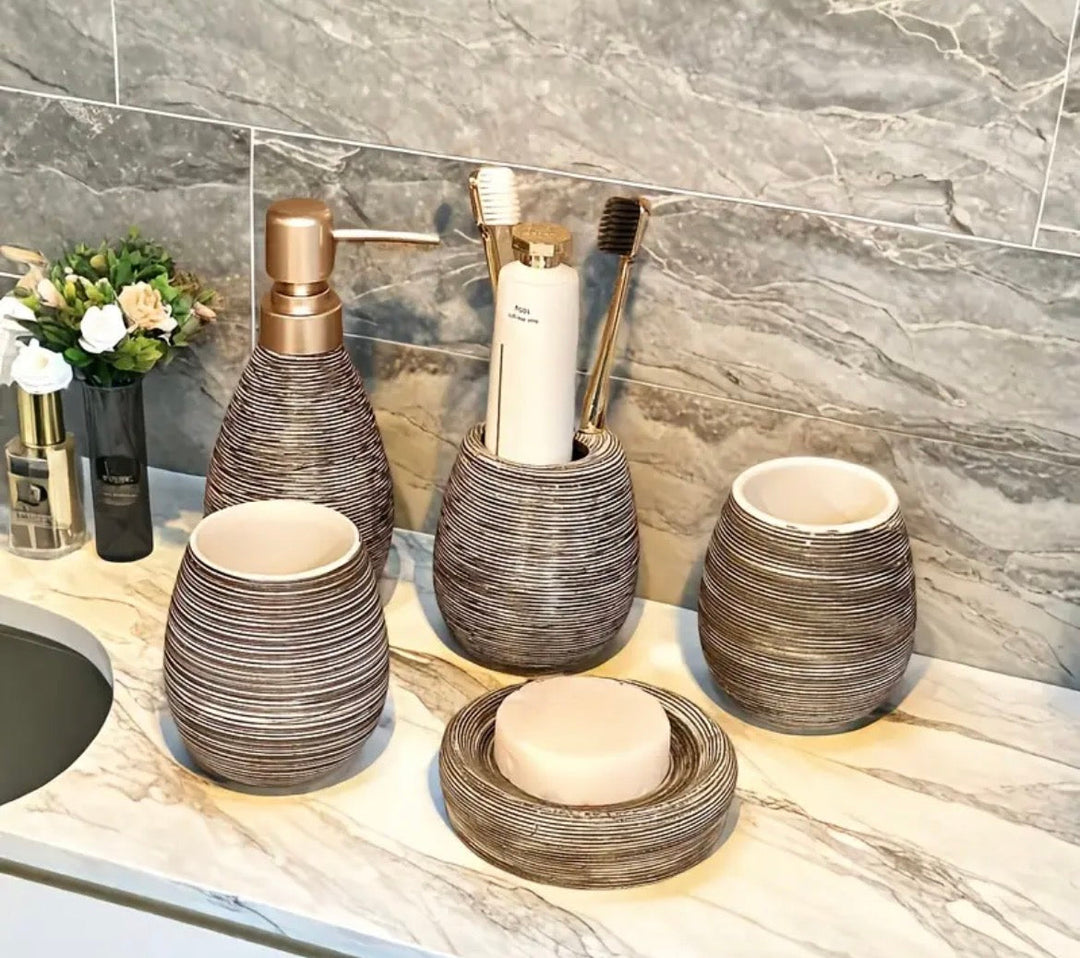 Premium Bathroom Decor Accessory Collection