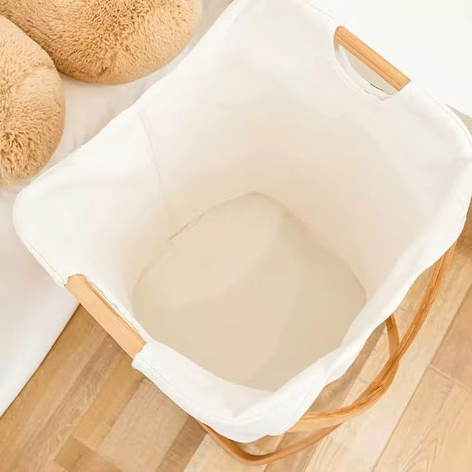 Natural Fabric Laundry Basket