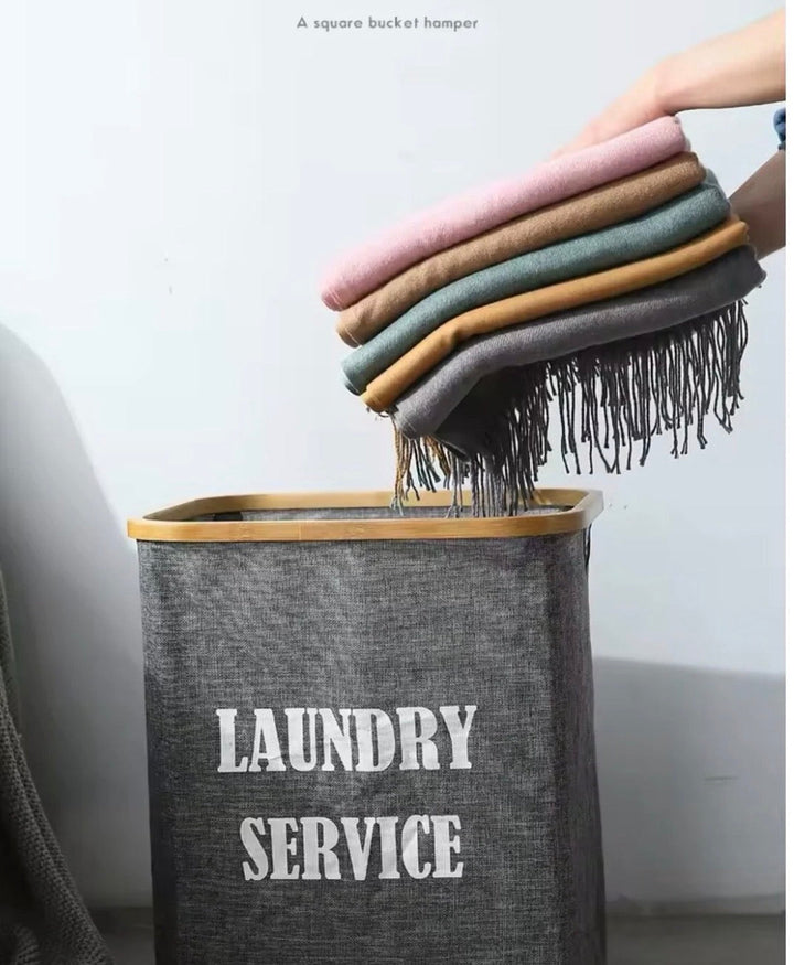 Fabric Laundry Storage Basket