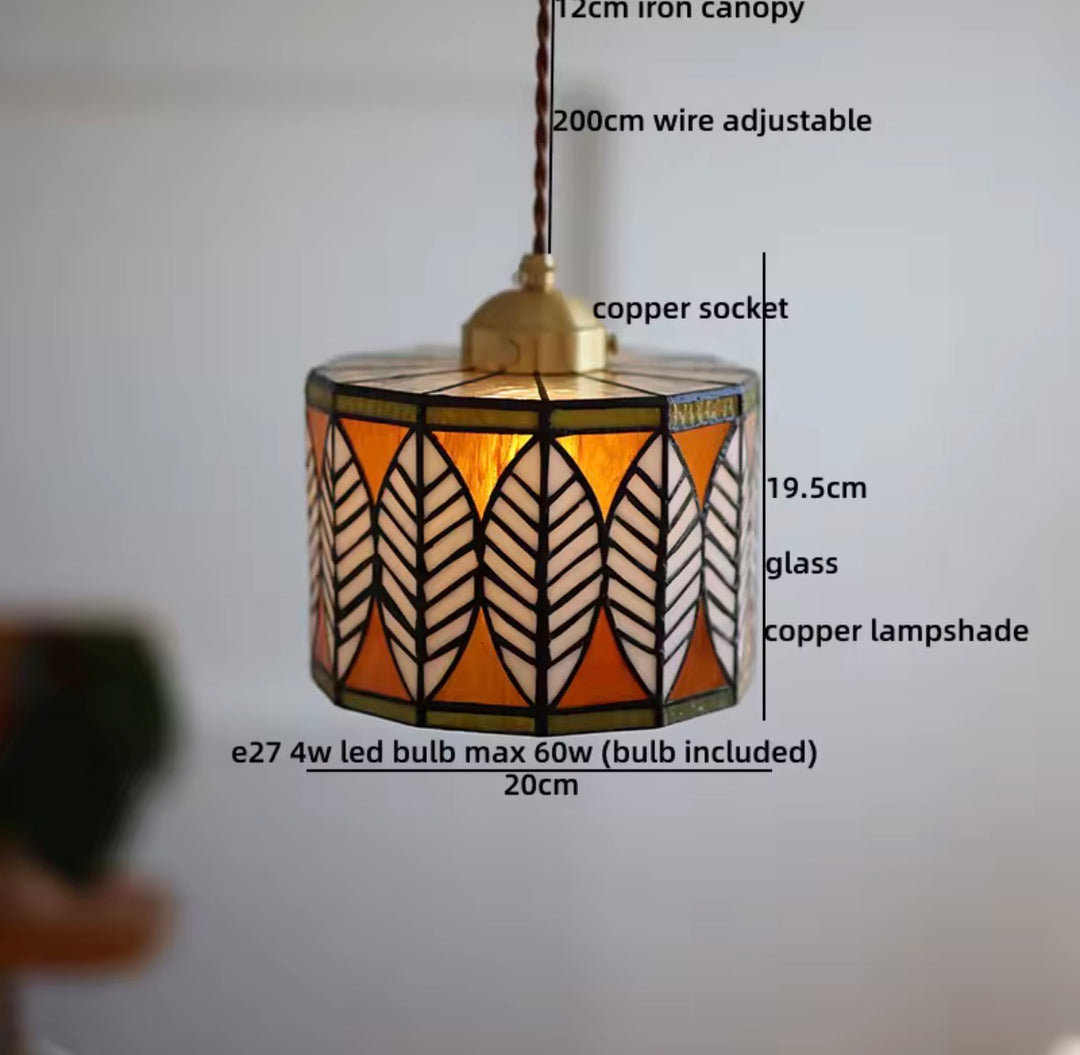 Geometric Tiffany Lantern