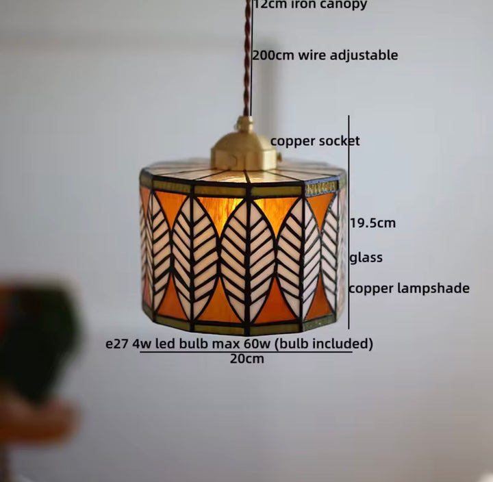 Geometric Tiffany Lantern