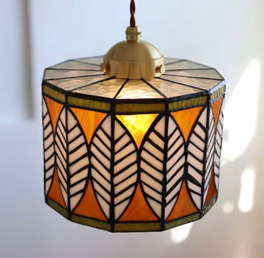 Geometric Tiffany Lantern