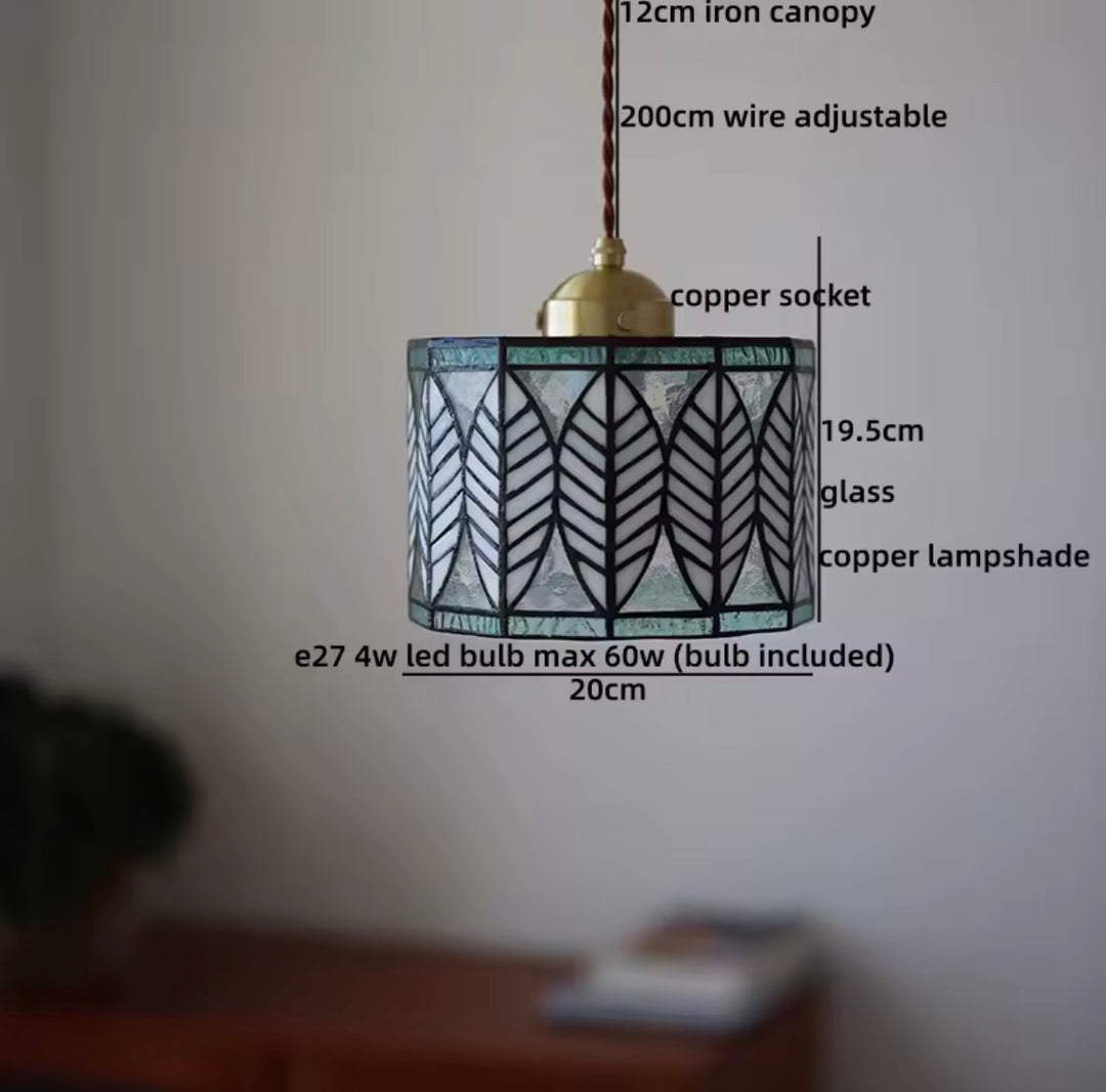 Geometric Tiffany Lantern