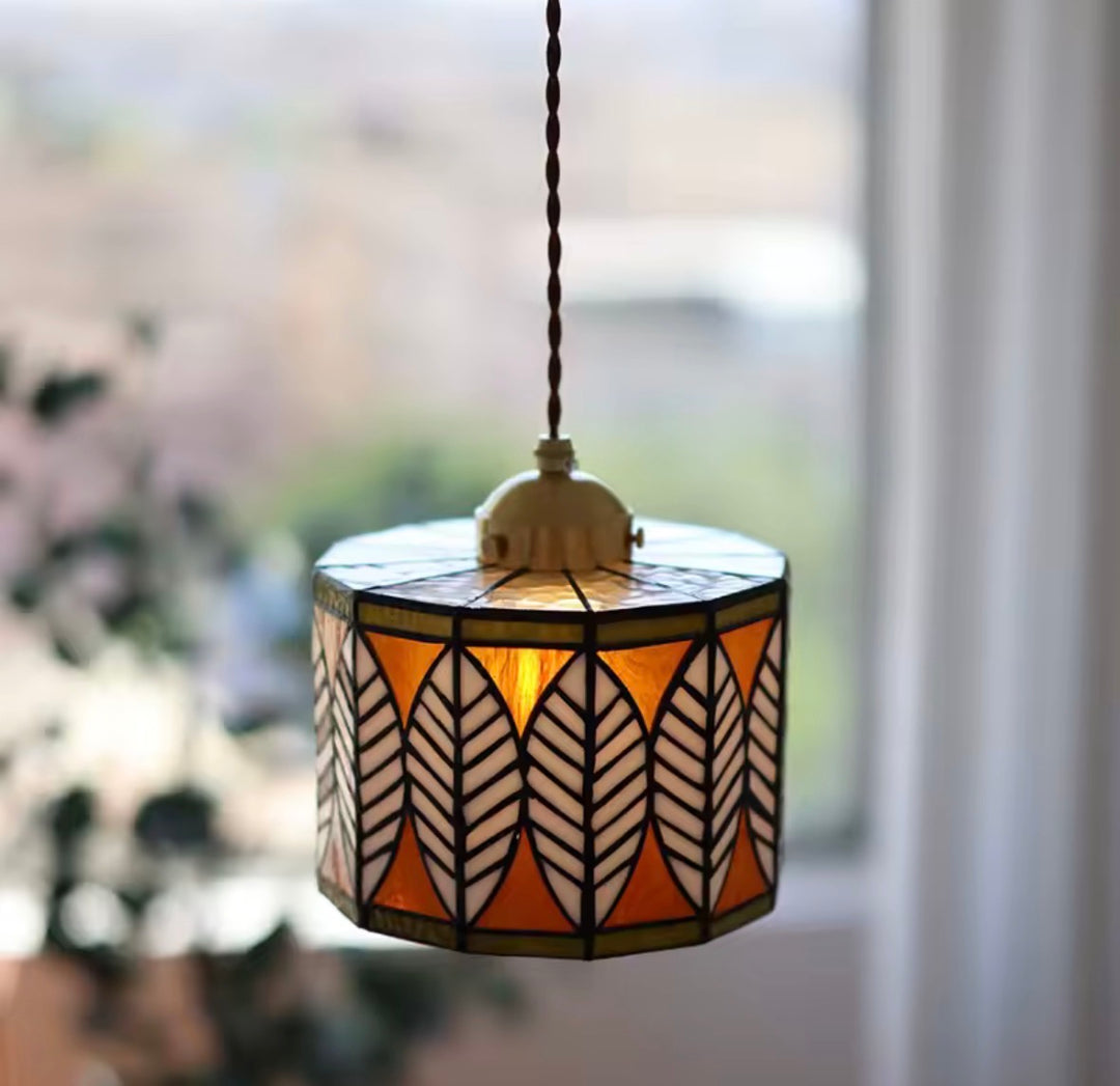 Geometric Tiffany Lantern
