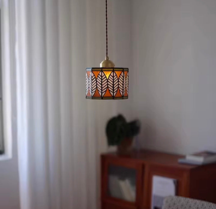 Geometric Tiffany Lantern