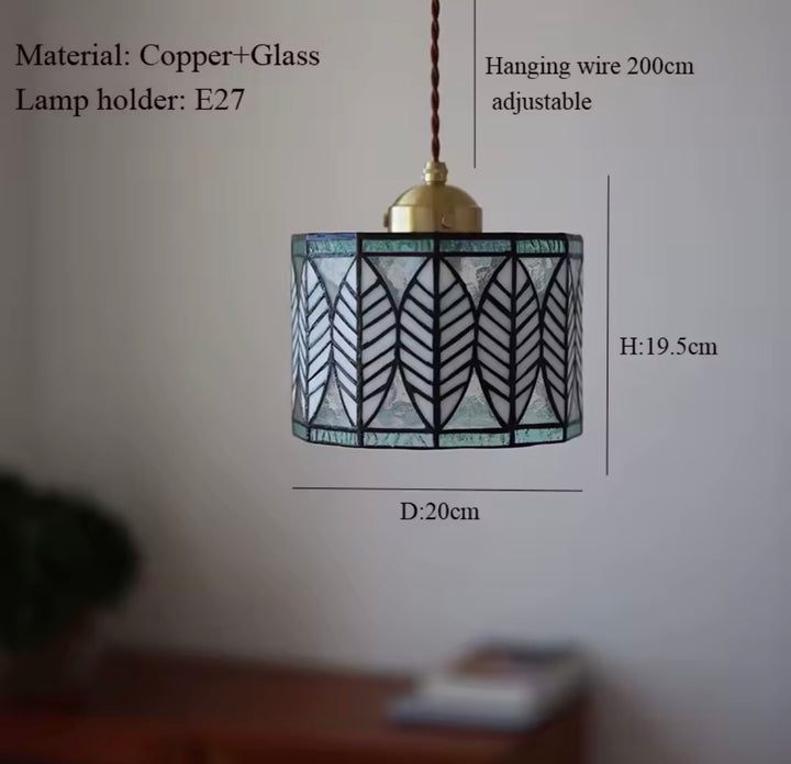 Geometric Tiffany Lantern