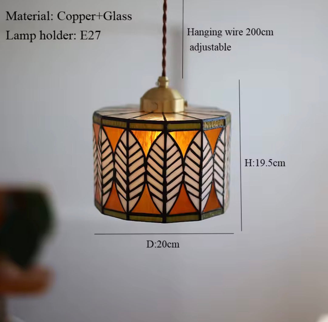 Geometric Tiffany Lantern