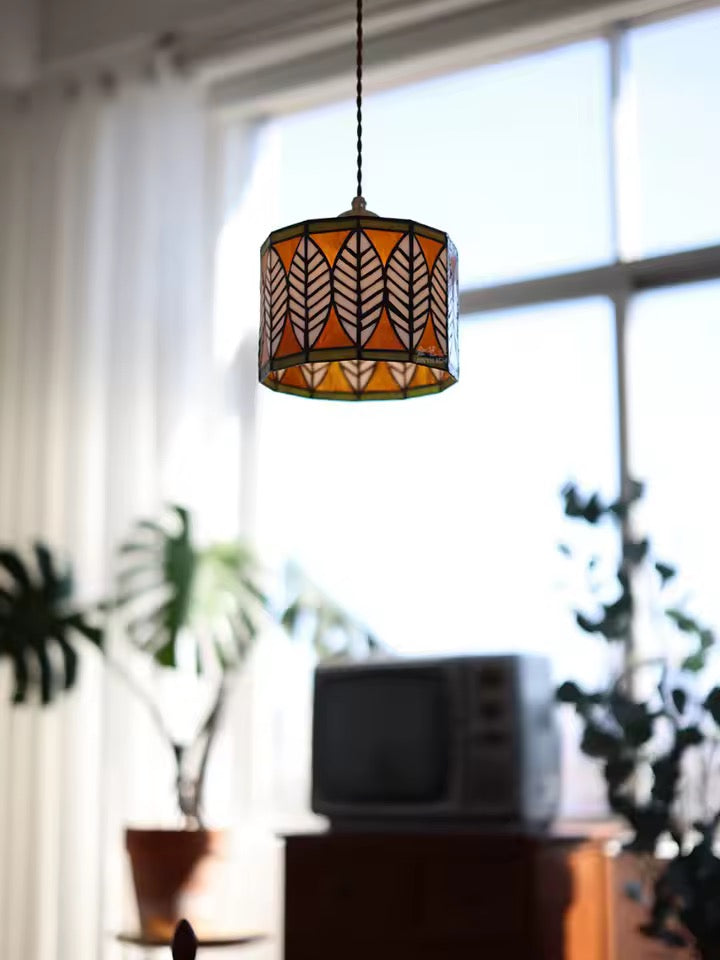 Geometric Tiffany Lantern