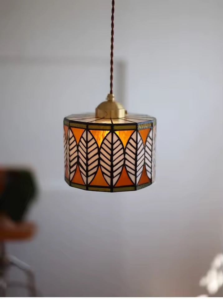 Geometric Tiffany Lantern