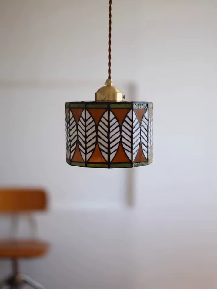 Geometric Tiffany Lantern