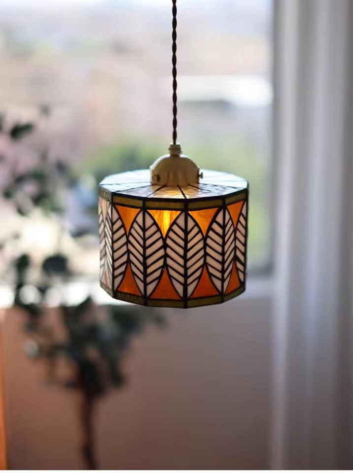 Geometric Tiffany Lantern