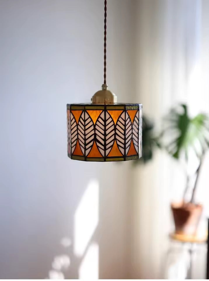 Geometric Tiffany Lantern