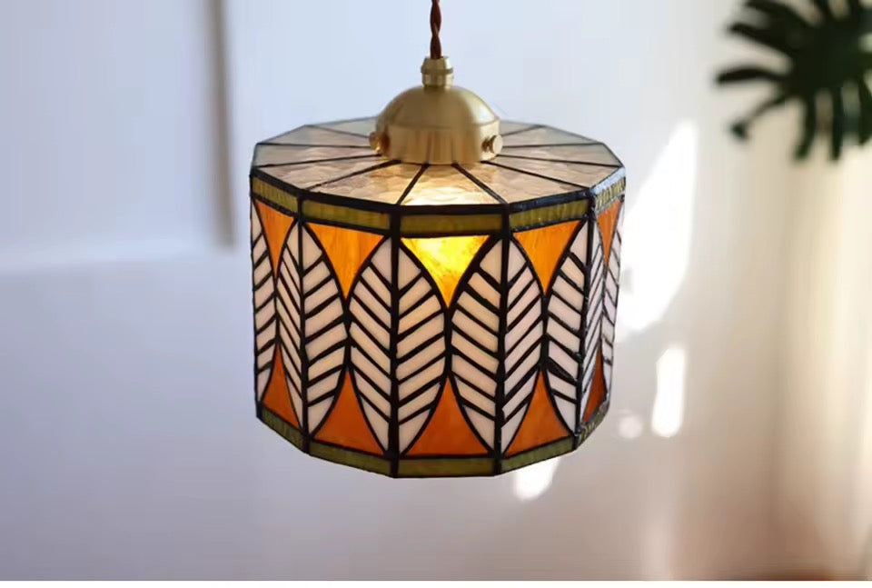 Geometric Tiffany Lantern