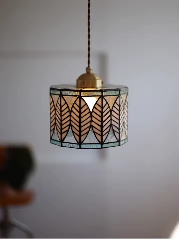 Geometric Tiffany Lantern