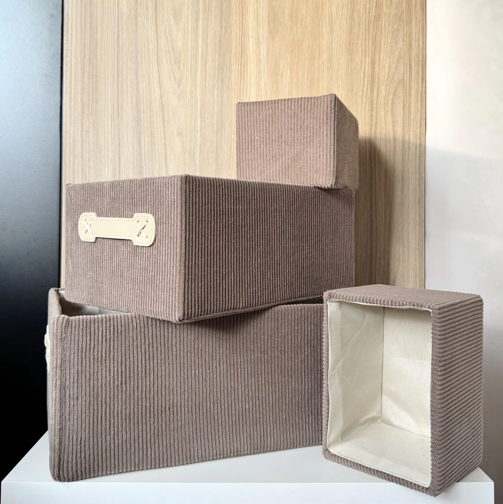 Fabric Storage Box Set