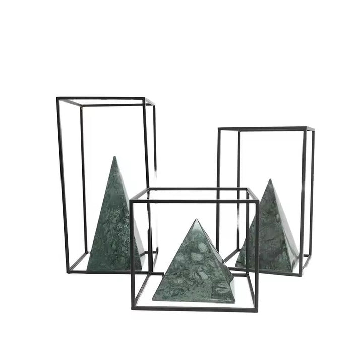 Geometric Pyramid Decor Set