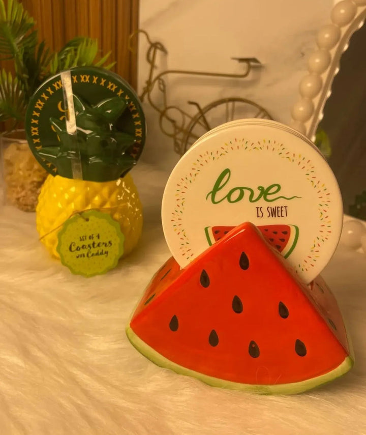 Cactus Margarita Coaster Set