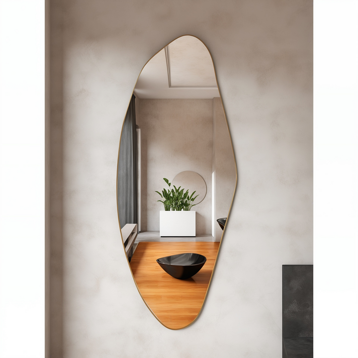 Modern Irregular Bathroom Mirror