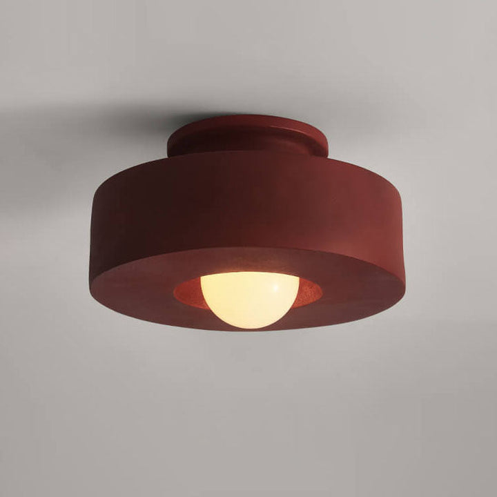 Modern Red Ceiling Light
