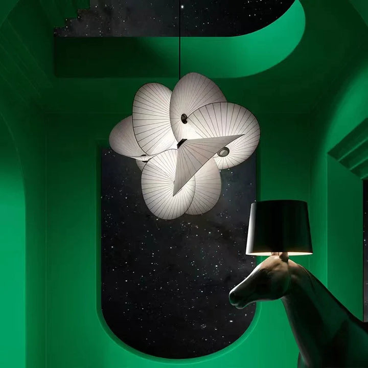 Modern Pendant Light with Geometric Design