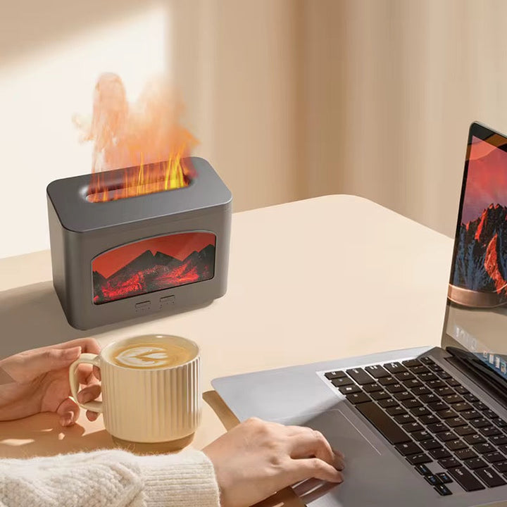 Electric Fireplace Flame Effect Heater