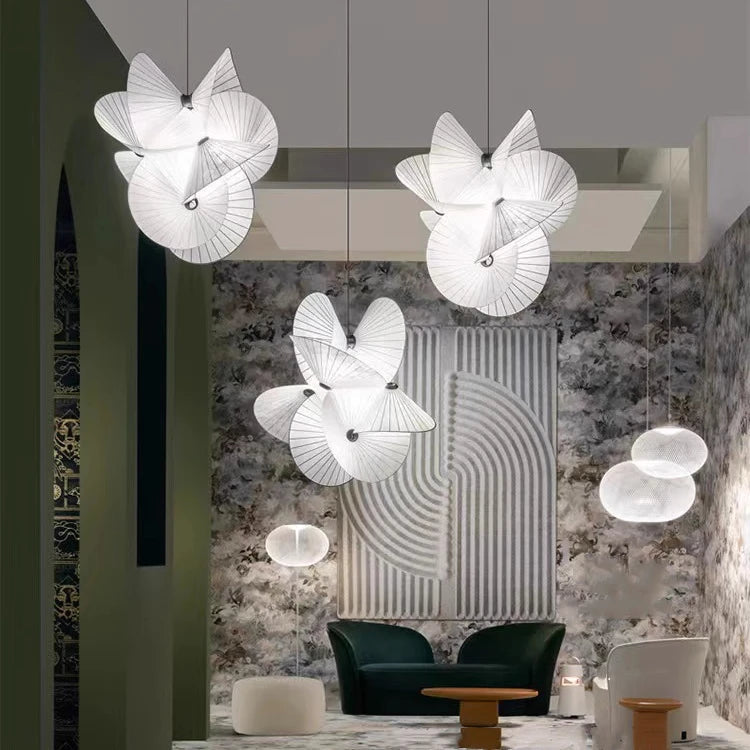 Modern Pendant Light with Geometric Design