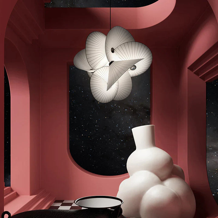 Modern Pendant Light with Geometric Design