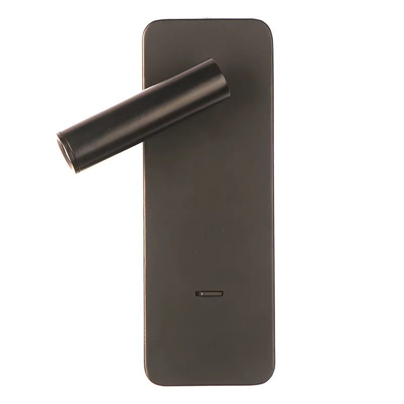 Modern Black Adjustable Wall Spotlight