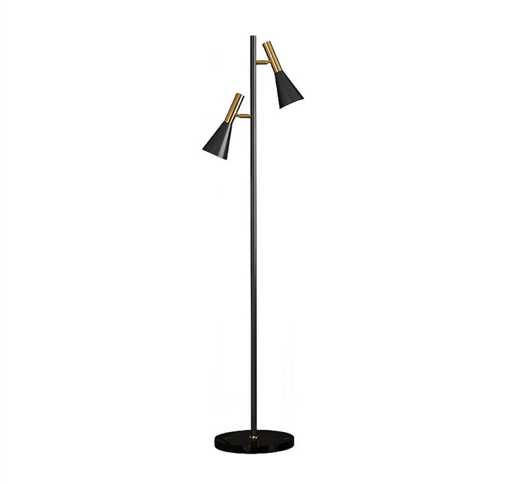 Modern Dual-Head Floor Lamp