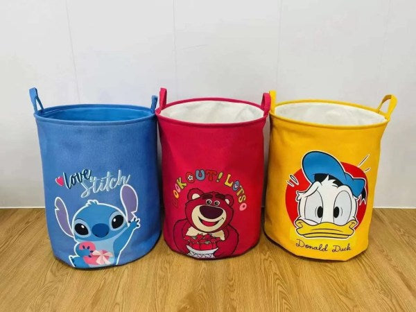 Cartoon Laundry Storage Basket