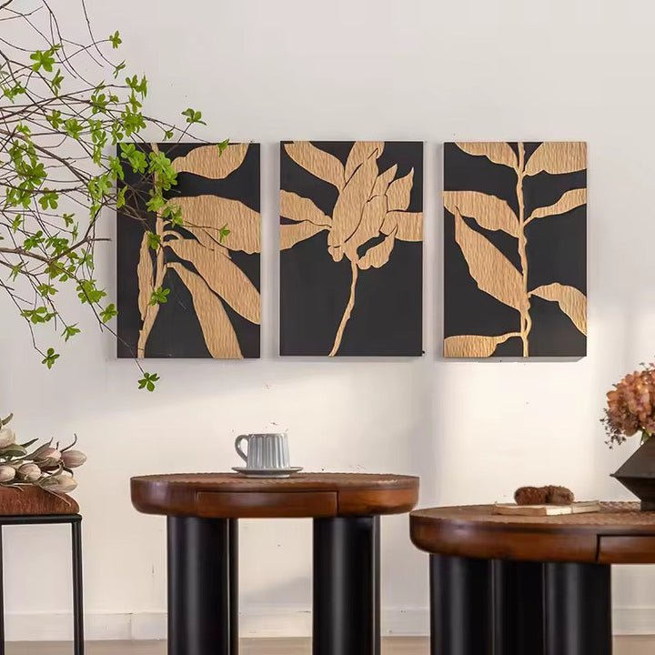 Modern Botanical Wall Art Set of 3