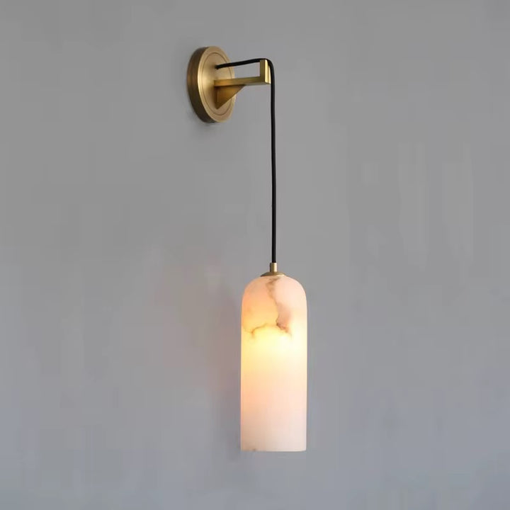 Spanish Alabaster Pendant Wall Lamp
